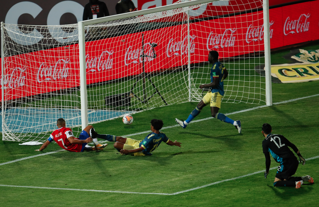 Chile vs Colombia: minuto a minuto