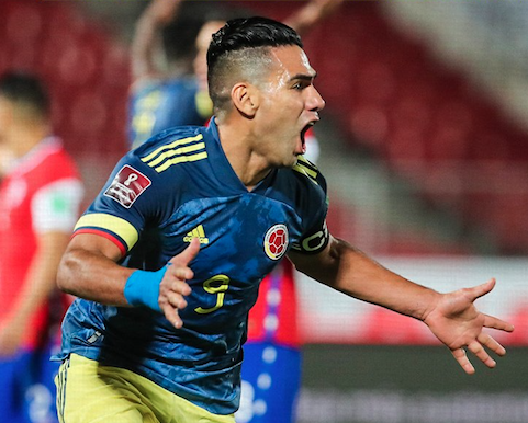 Falcao salvó a Colombia contra Chile