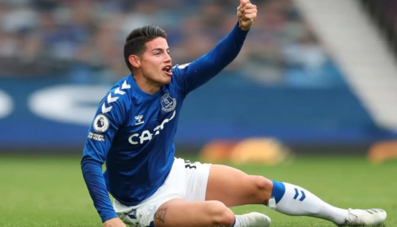 ¿La única forma de frenar a James en Everton?