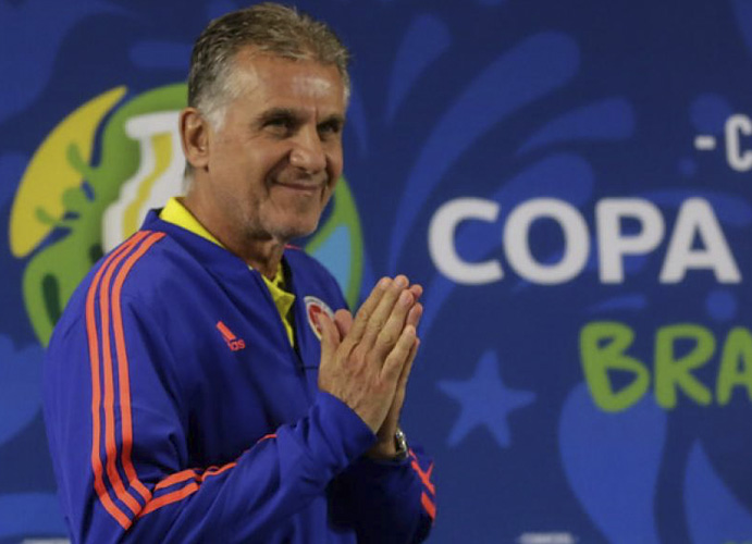 Queiroz y la delegación europea ya están en Colombia