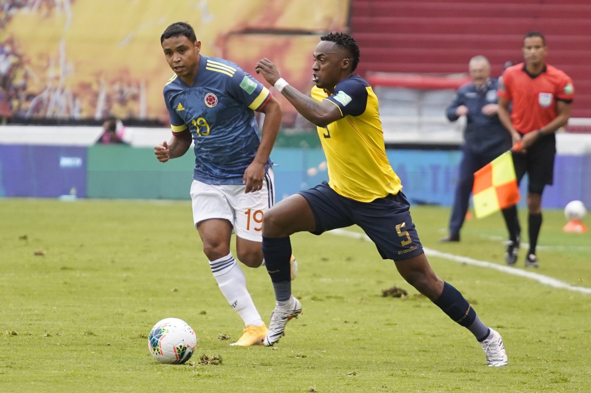 Ecuador vs Colombia: minuto a minuto