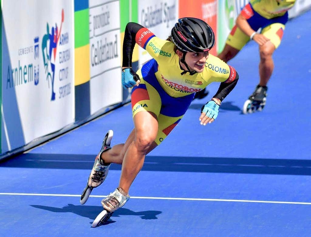 Patinadora colombiana Fabriana Arias fue nominada a mejor deportista de todos los tiempos