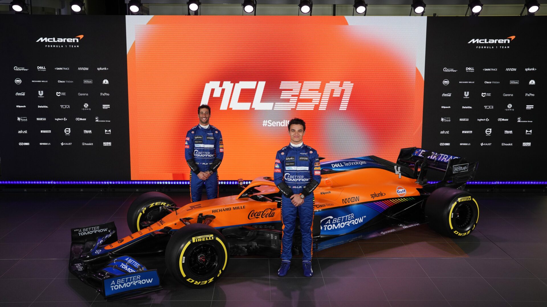 Mclaren presenta su Fórmula 1 versión 2021