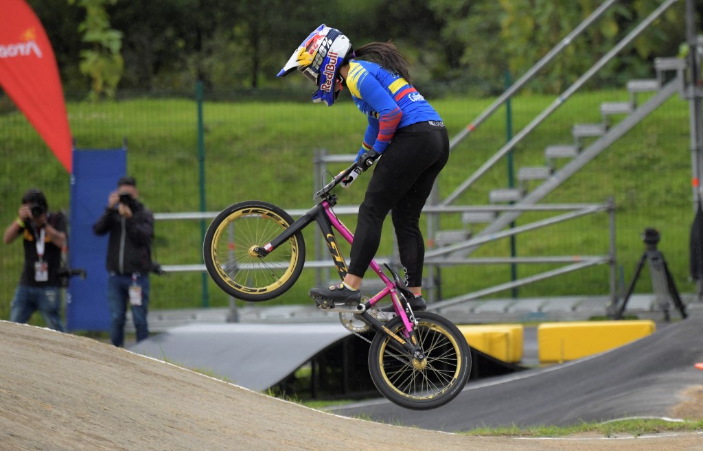 Pajón – Bollé, 1-2 de Colombia en Copa Mundo UCI BMX Supercross 2021