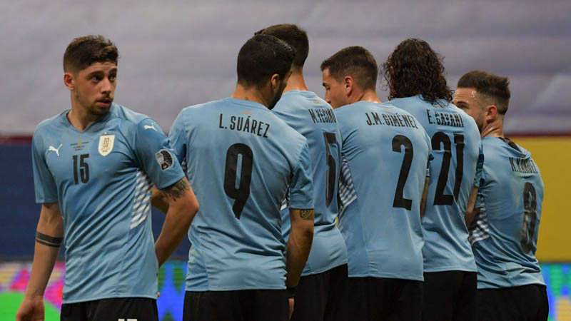 Los convocados de Uruguay para enfrentar a Colombia