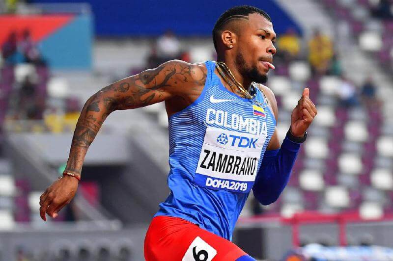 Anthony Zambrano derrota a una leyenda del atletismo