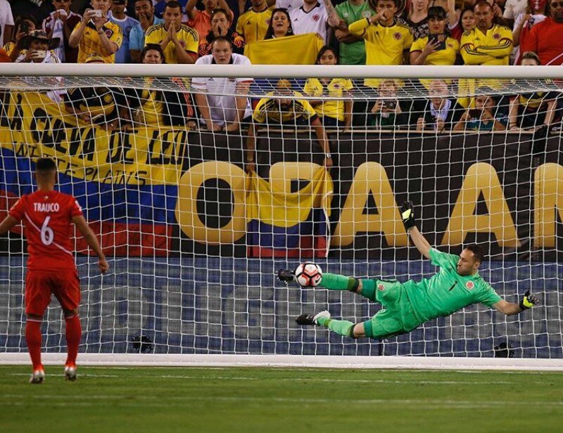 David Ospina ya había salvado la Copa América en el 2016