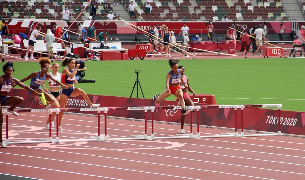 Espectacular actuación de Melissa González en los Olímpicos