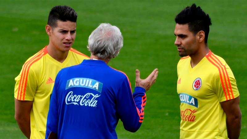 Pékerman y los recuerdos de James y Falcao