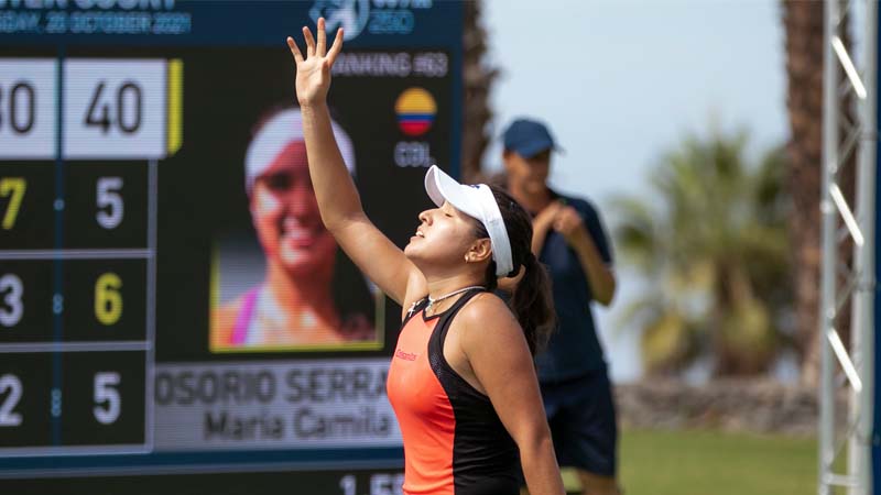 María Camila pone la mente en segunda ronda