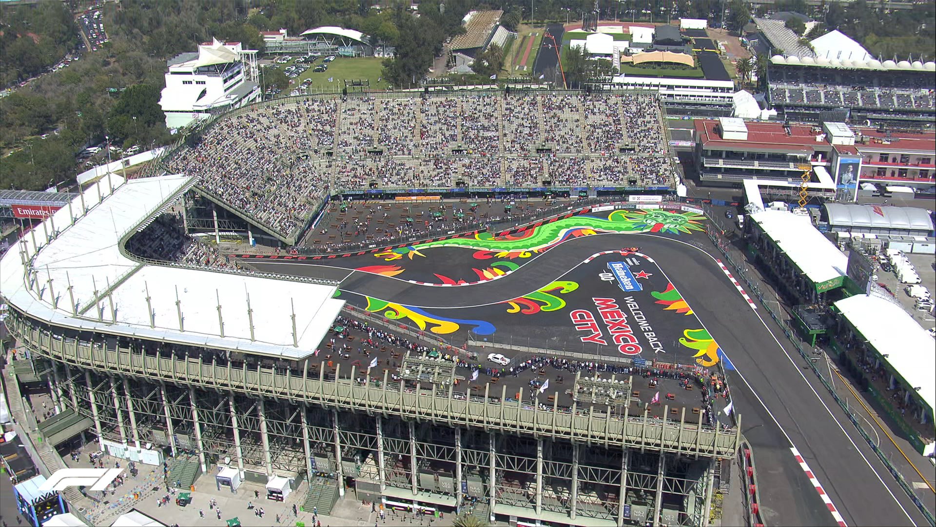 Mercedes dominó la primera práctica libre del GP de México de F1