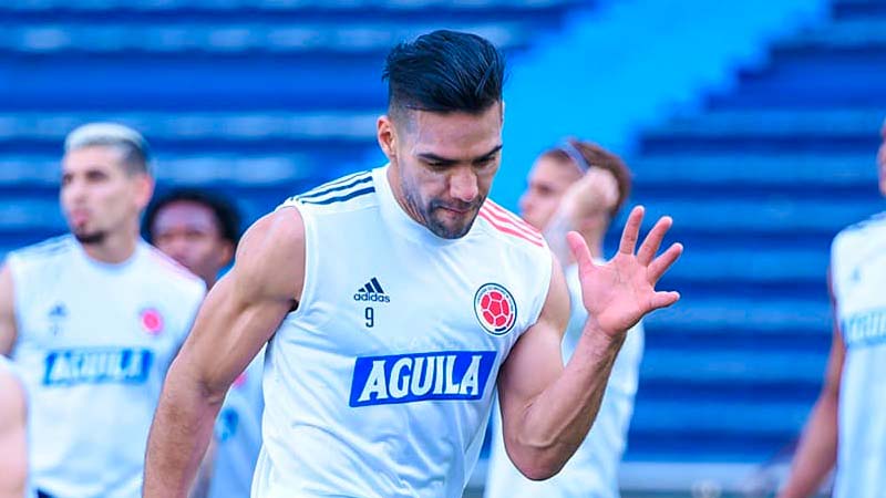 Falcao comandará a Colombia ante Perú