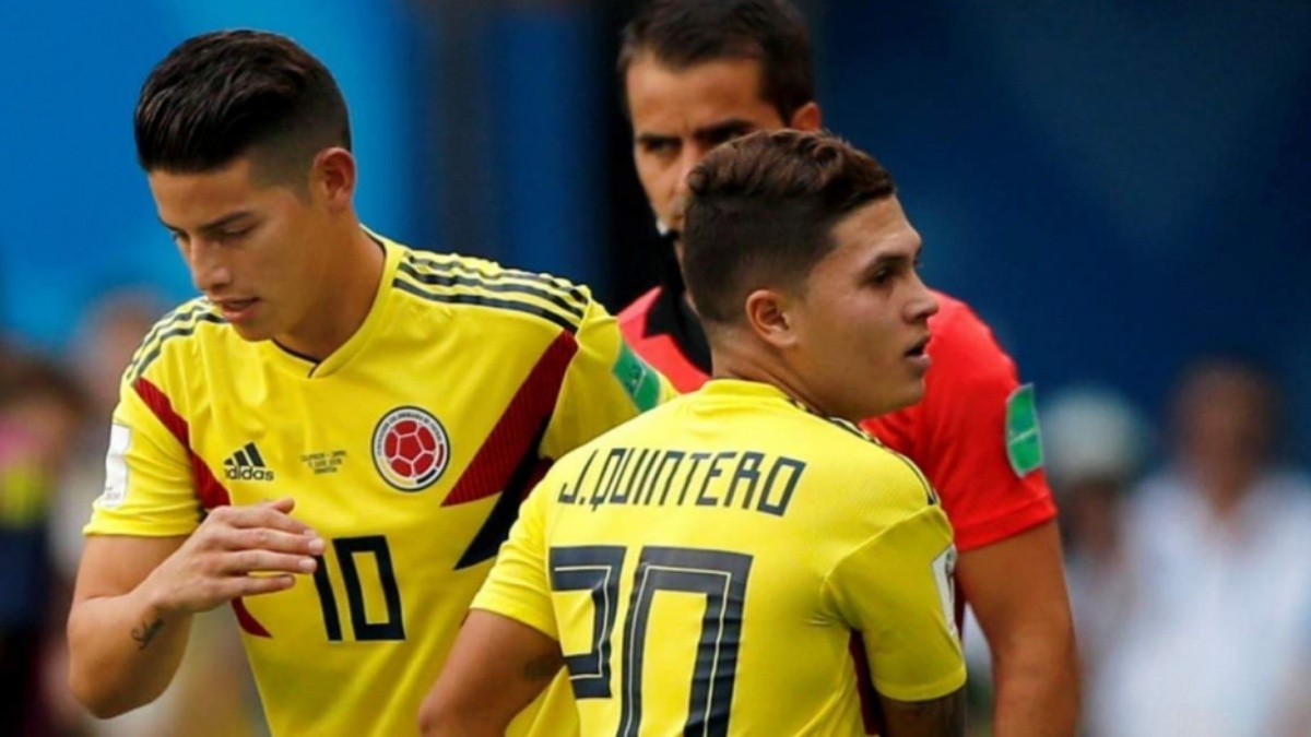 James y Juan Fer estarían en duda para convocatoria de la Selección