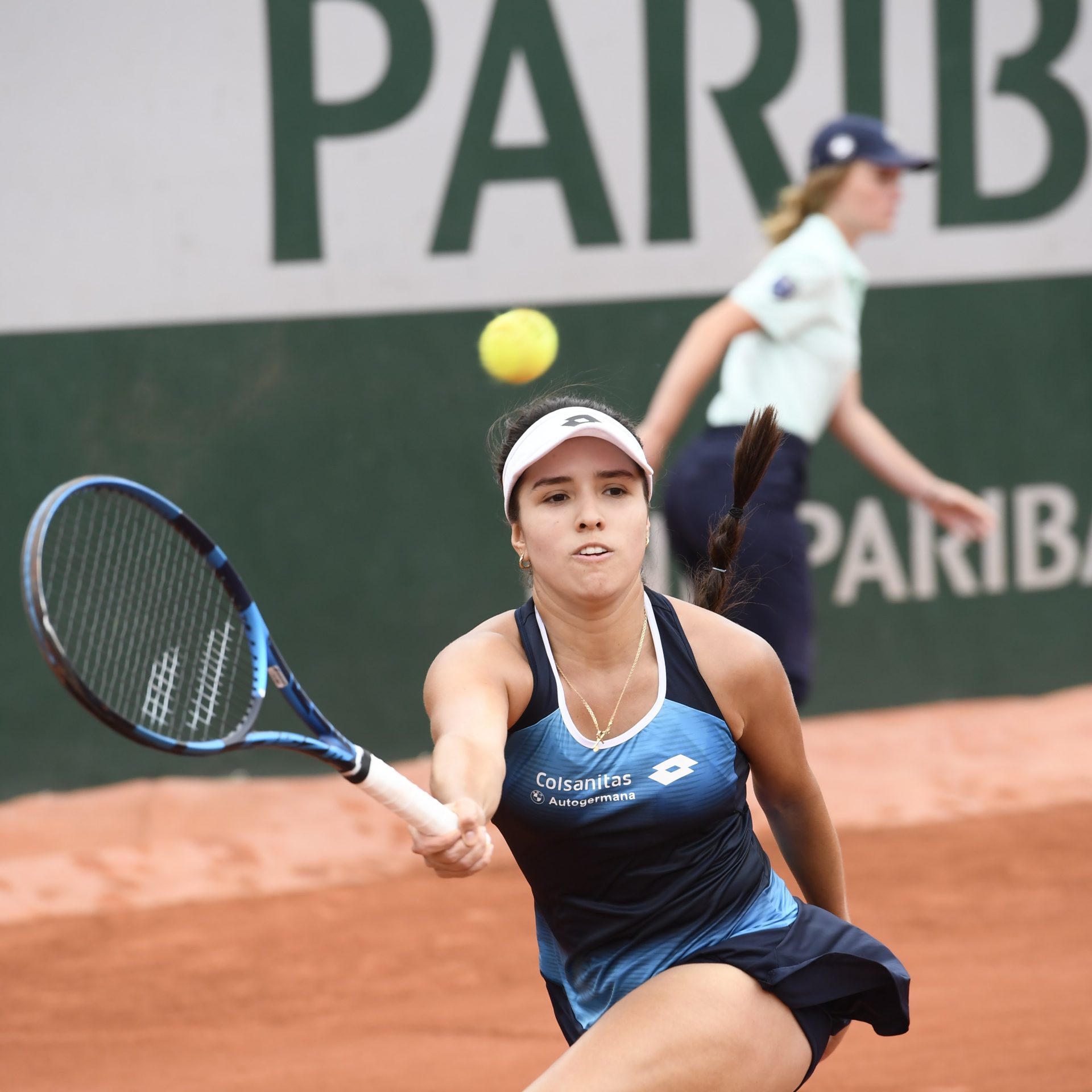 María Camila Osorio debutó con victoria en Roland Garros