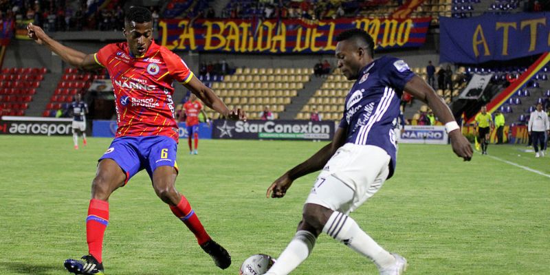 Pasto vs Medellín cuadrangulares