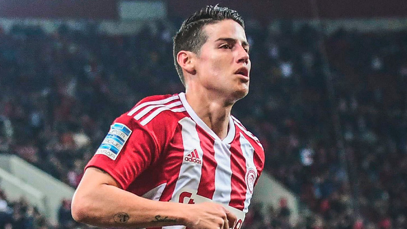 Estos serían los motivos de la salida de James Rodríguez del Olympiacos