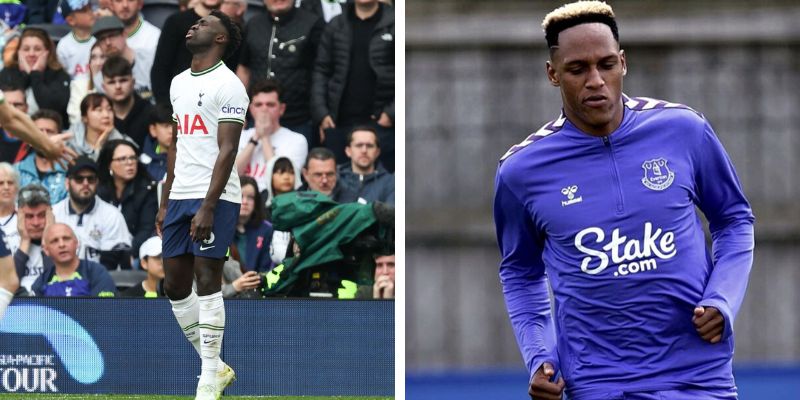 Yerry Mina y Dávinson Sánchez pasan por un difícil momento en la Premier League