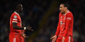 adio Mané y Leroy Sané Champions League