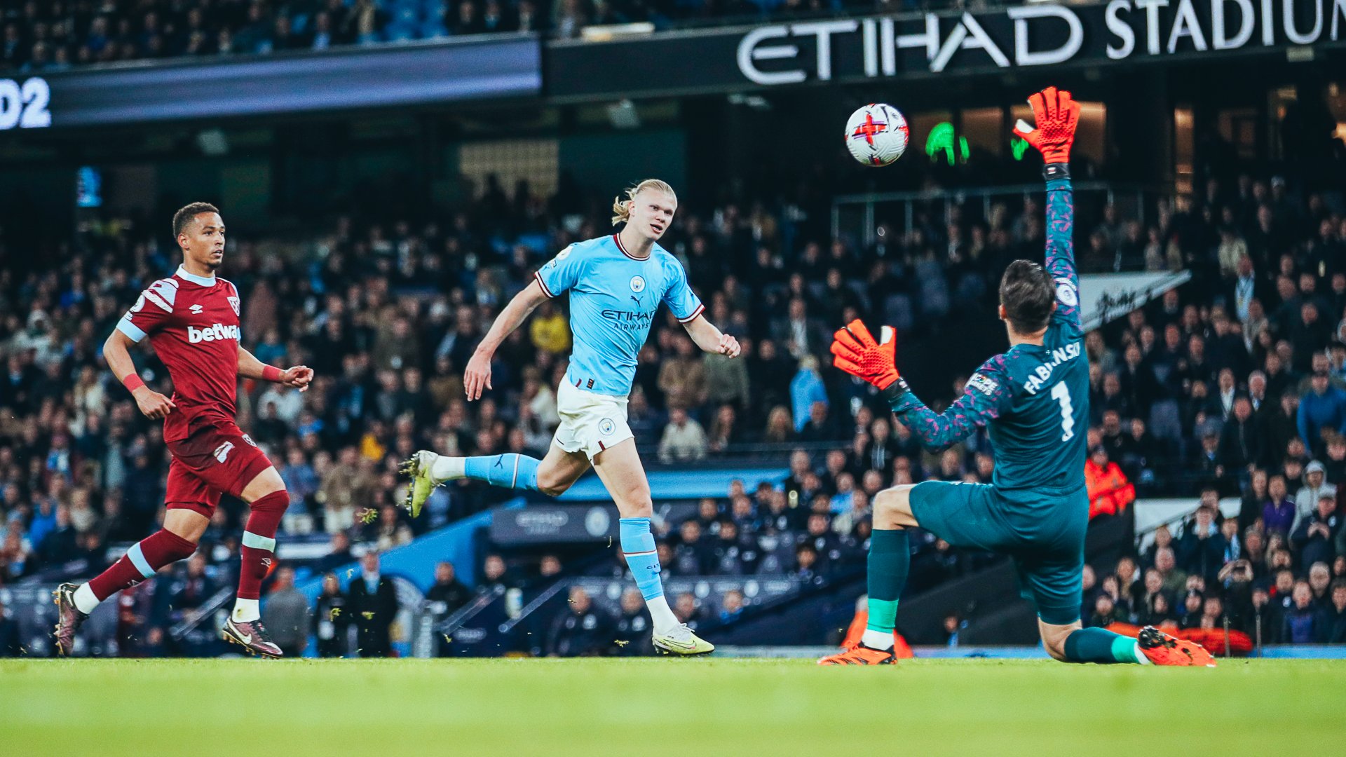 Haaland rompe récord de goles en la Premier League