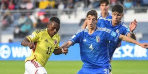 Colombia cayó eliminada ante Italia en el Mundial sub 20