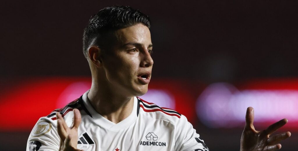 James Rodríguez Sao Paulo