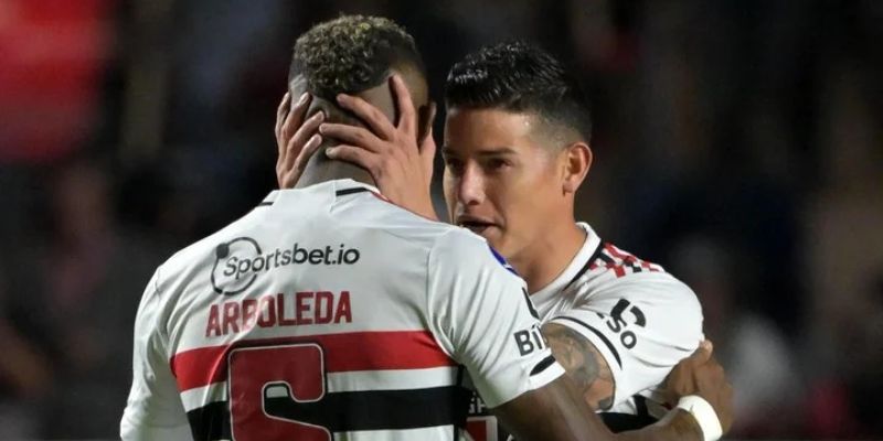 James Rodríguez, cerca de ganar su primer título con Sao Paulo