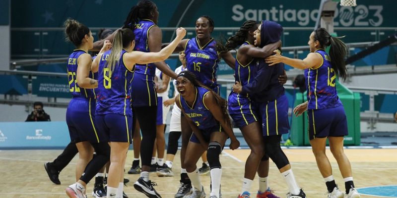 Colombia logró por primera vez una medalla en el baloncesto femenino de los Juegos Panamericanos