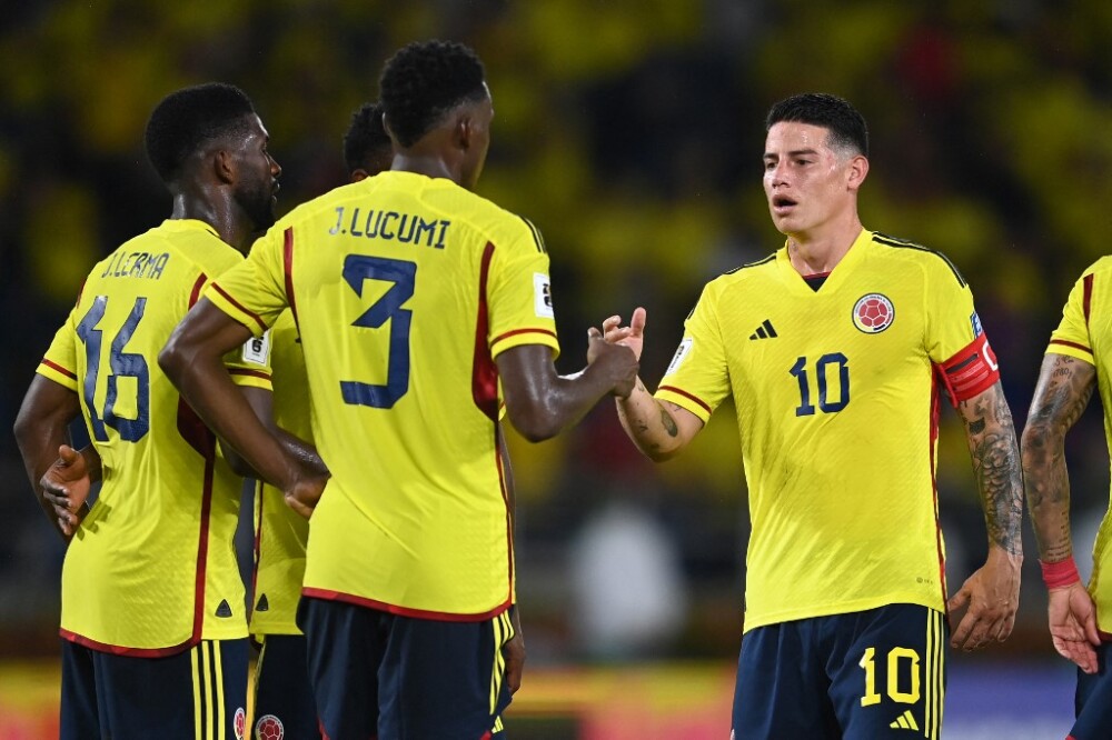 Alineación titular de Colombia para enfrentar a Paraguay