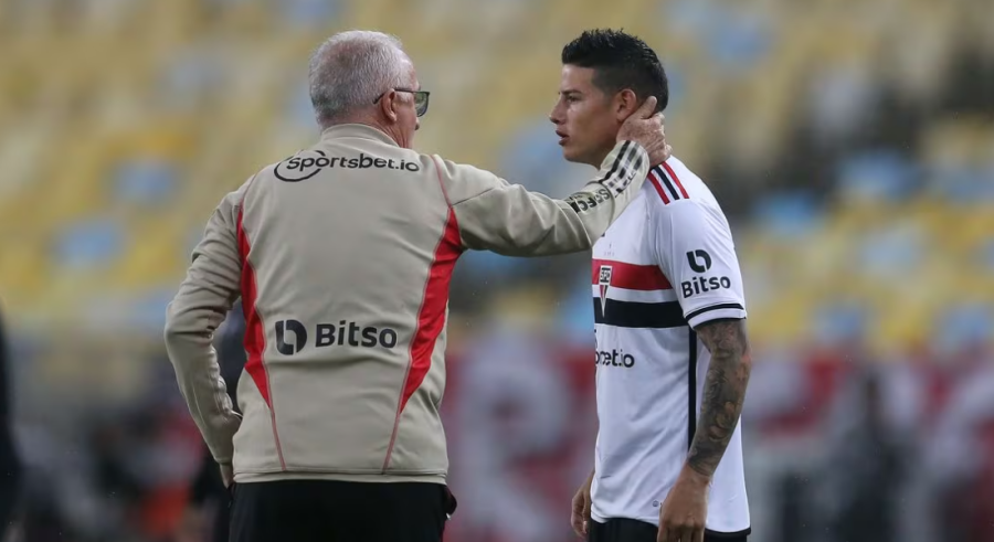 Queja del técnico de Sao Paulo sobre James