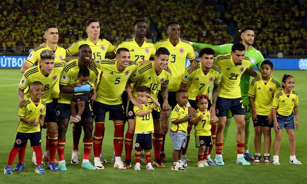 Selección Colombia vs Brasil