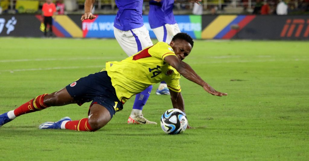 Colombia vs Brasil Luis Sinisterra