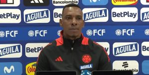 Luis Amaranto Perea rueda de prensa Selección Colombia