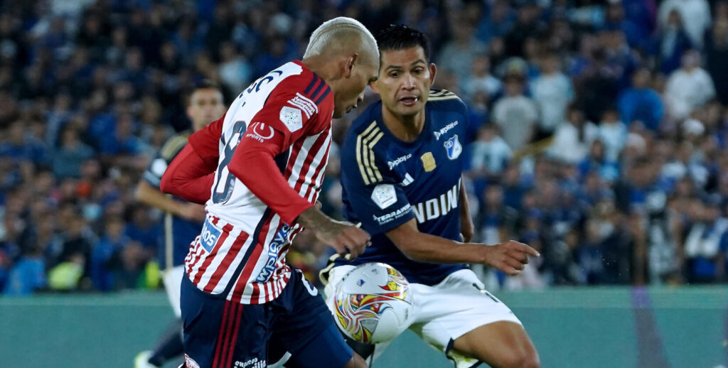 Millonarios vs Junior David Silva Jermein Peña