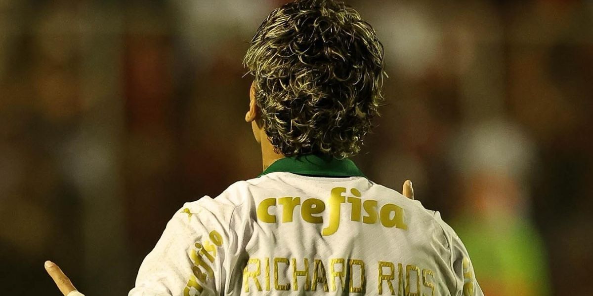 Richard Ríos Palmeiras video gol