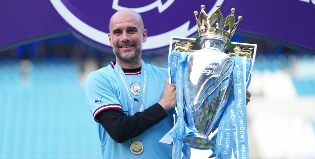 Josep Guardiola campeón Premier League