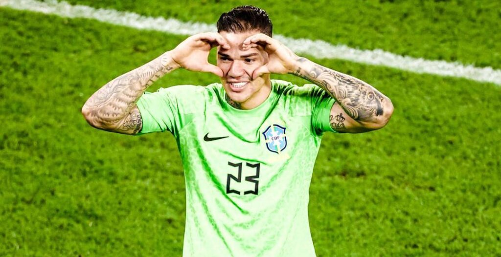 Ederson arquero Brasil