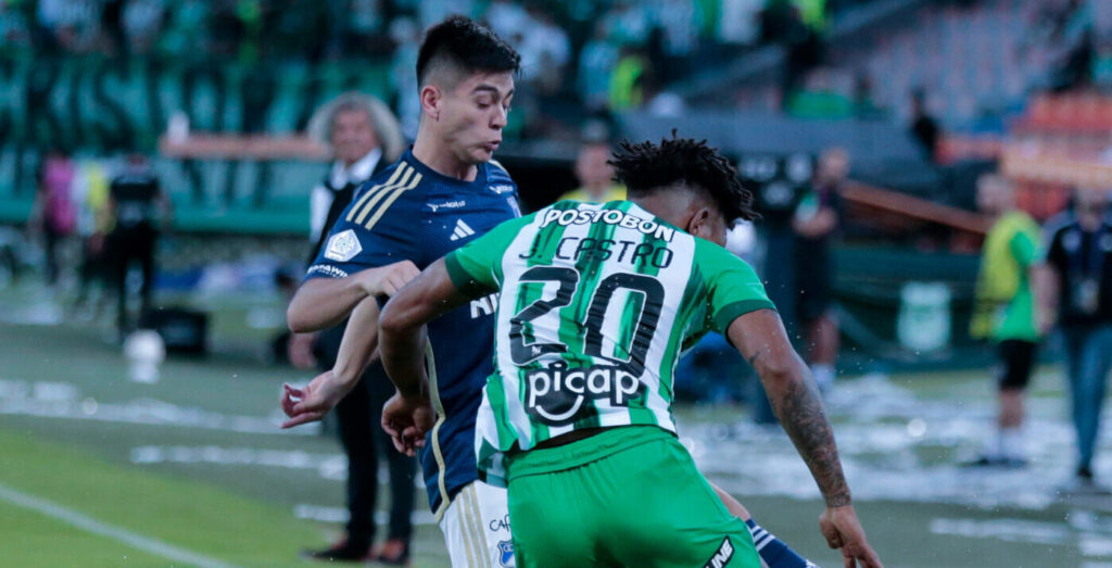 Nacional vs Millonarios Joan Castro Daniel Ruiz