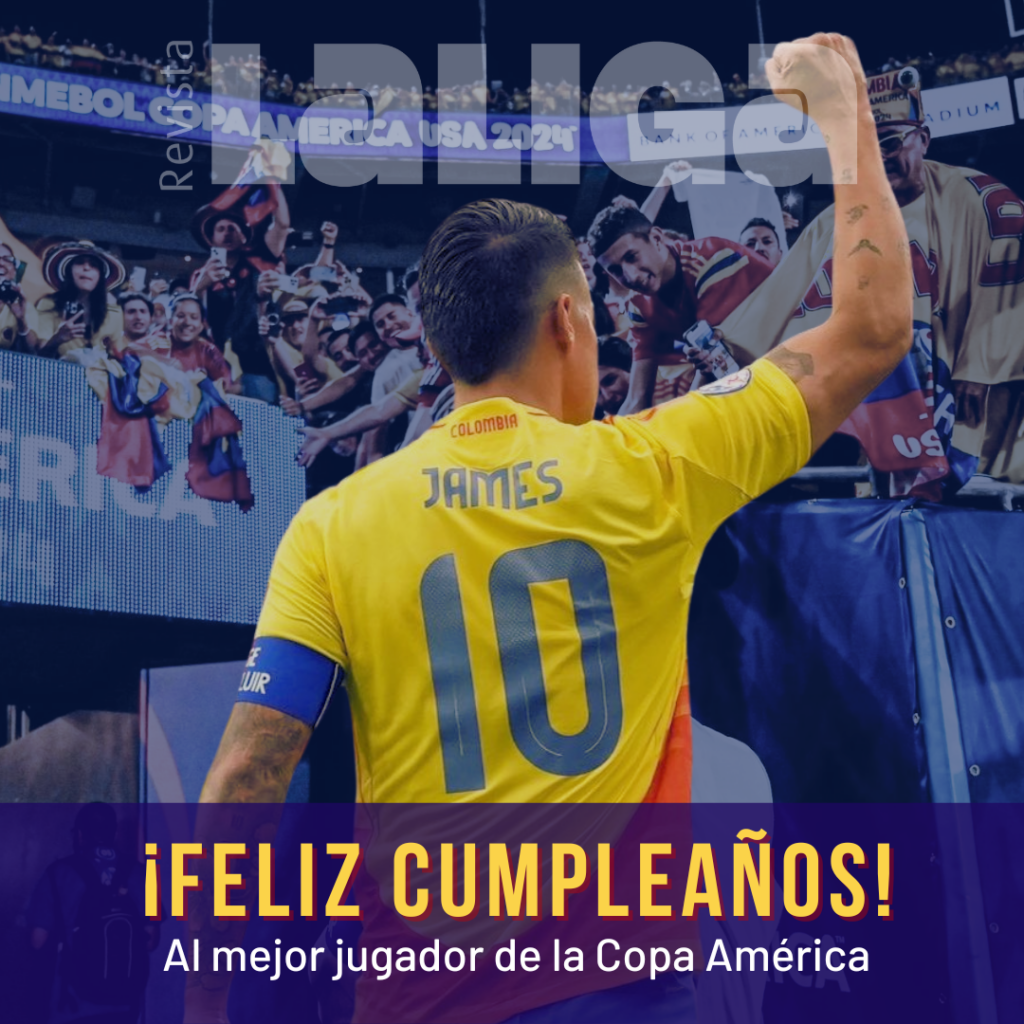 James Rodríguez feliz cumpleaños