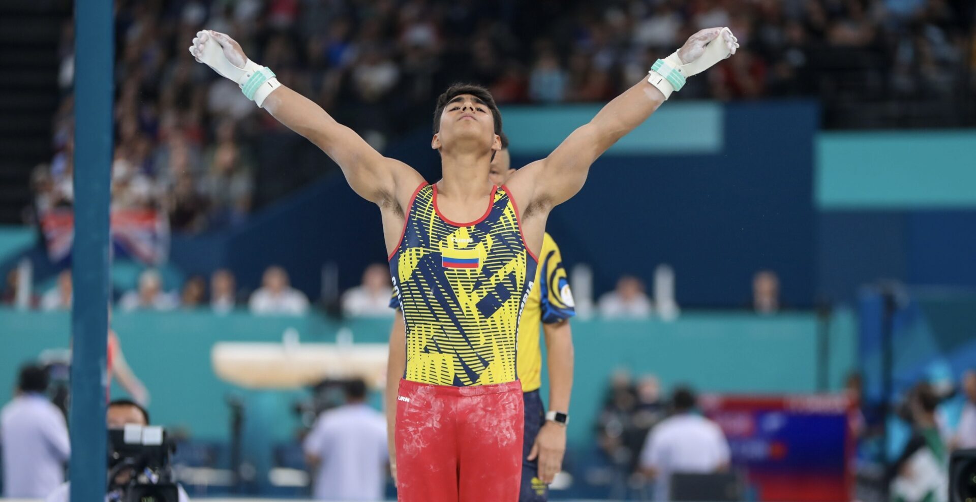 Ángel Barajas, primera medalla de Colombia