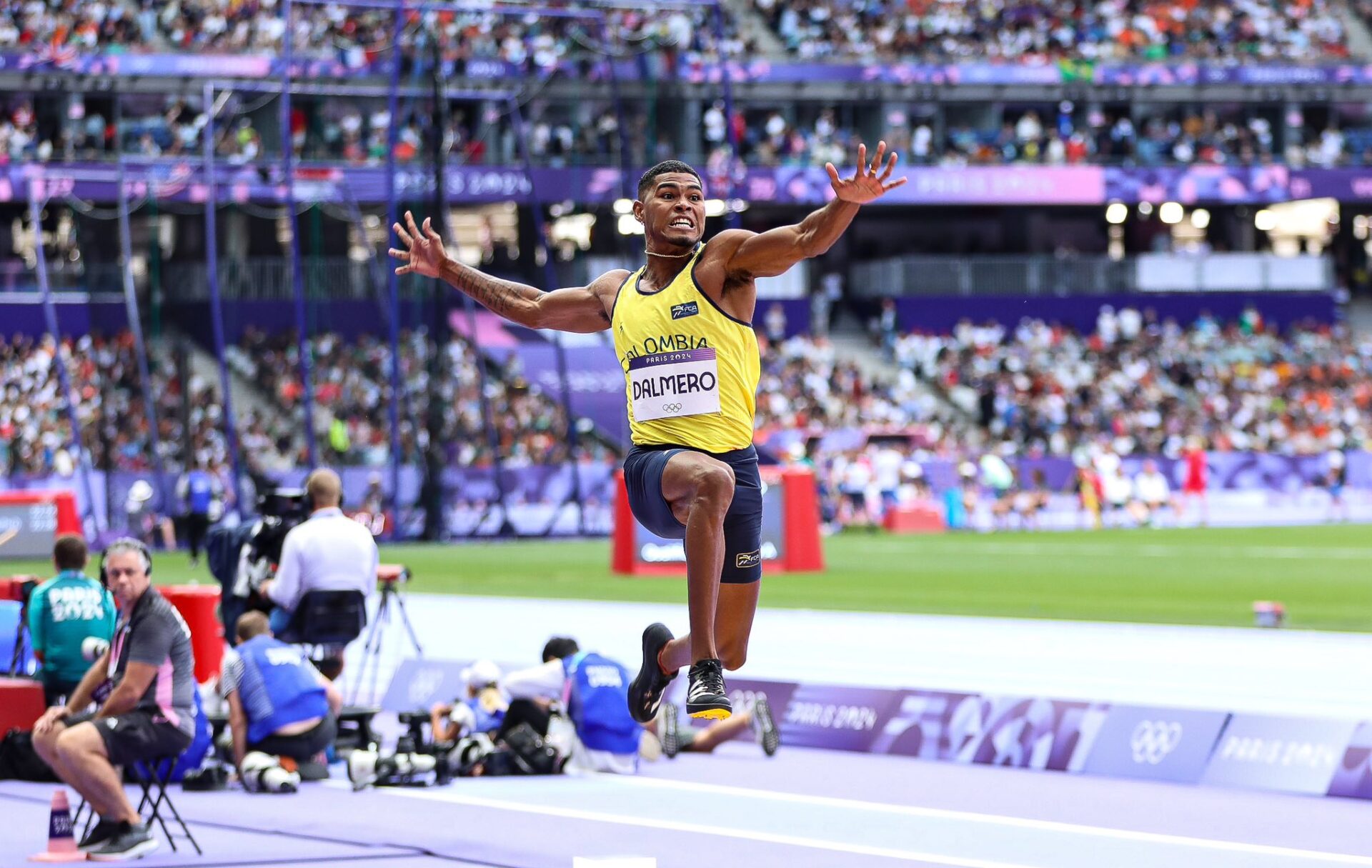 Otra jornada sin metales para Colombia en París 2024