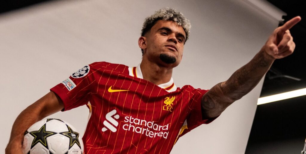 Luis Diaz Liverpool camiseta 2024-2025