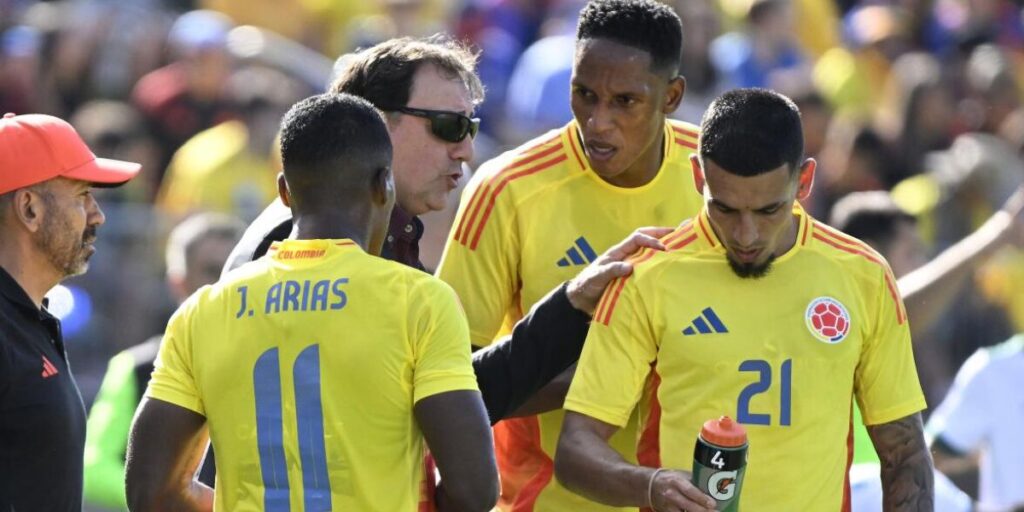 Colombia Yerry Mina Nestor Lorenzo Daniel Muñoz Jhon Arias