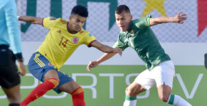 Bolivia vs Colombia Moisés Villarroel Luis Díaz