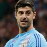 Thibaut Courtois contra hinchas del Atlético de Madrid