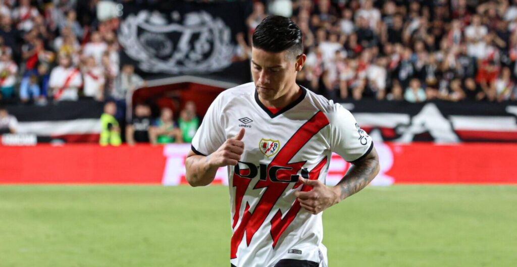 James Rodríguez Rayo Vallecano