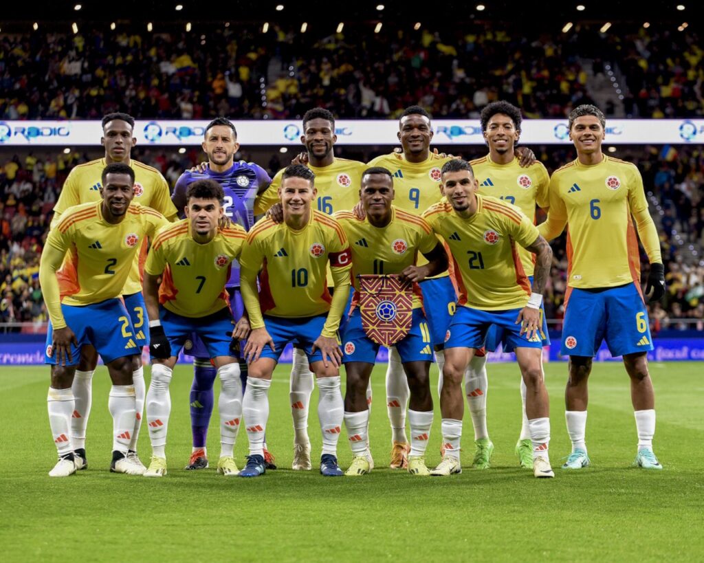 Selección Colombia vs Rumania