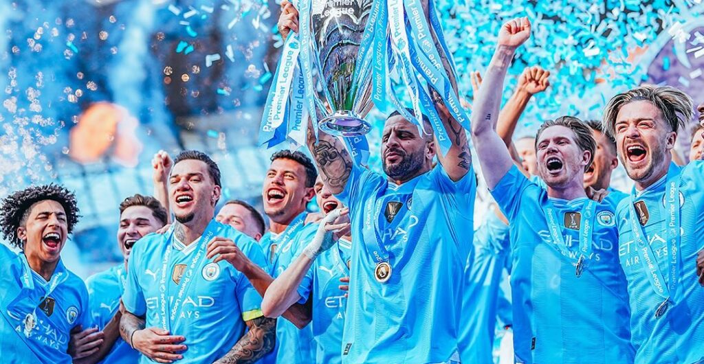 Manchester City campeón Premier League 2023 Kyle Walker