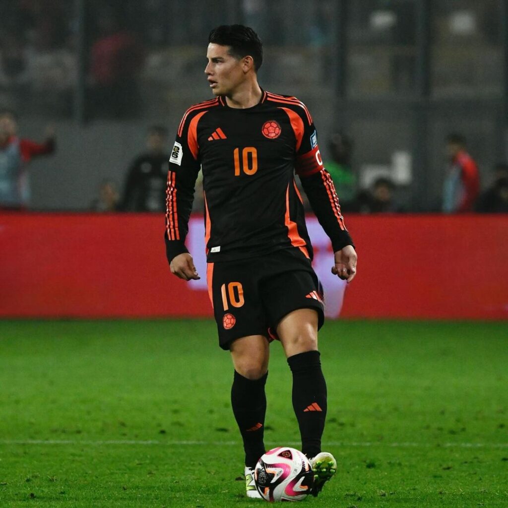 James Rodríguez Perú vs Colombia