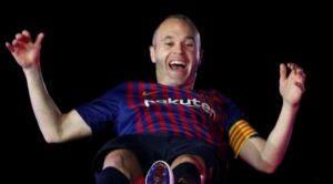 Andrés Iniesta retiro Barcelona