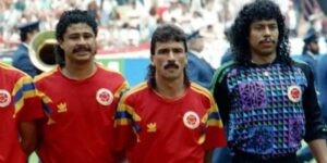 Barrabás Gómez y René Higuita